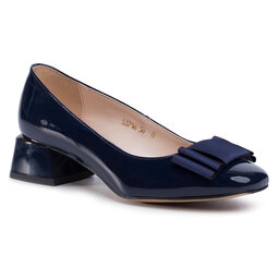 Sagan Halbschuhe Sagan 3716 Granatowy Lakier