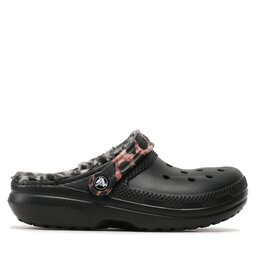 

Шльопанці Crocs Classic Lined Animal Remix Clog 207842 Black/Multi Animal, Чорний