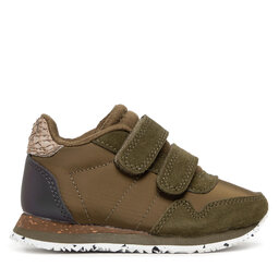 

Снікерcи Woden Nor Suede WK065 Dark Olive 295, Зелений