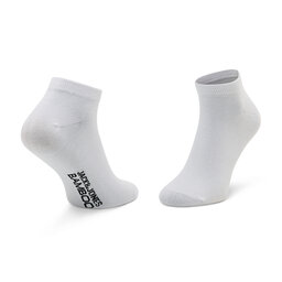 

Набір 5 пар низьких чоловічих шкарпеток Jack&Jones Jacbasic 12206139 White With Detail, Білий