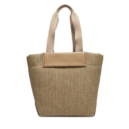 Calvin Klein Borsetta Calvin Klein Ck Raffia Medium Shopper K60K613174 Marrone