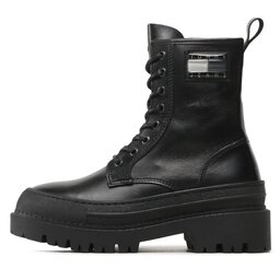 

Ботильйони Tommy Jeans Tjw Foxing Lace Up EN0EN02217 Black BDS, Чорний