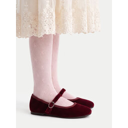 DeeZee Ballerinas DeeZee CEO-CM251226-12 Dunkelrot