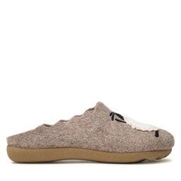 

Тапочки Manitu 320088-08 Beige, Коричневий