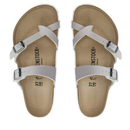 Birkenstock Šlepetės per pirštą Birkenstock Mayari 0071051 Balta