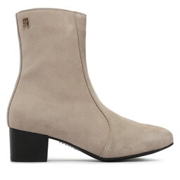 

Ботильйони Tommy Hilfiger Th Feminine City Suede Bootie FW0FW07536 Merino, Бежевий