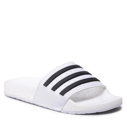 adidas Pantoletten adidas adilette Boost FY8155 Cloud White/Core Black/Cloud White