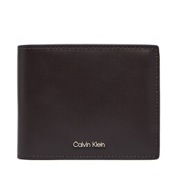 Calvin Klein Geldbörse Calvin Klein Raised Billfold W/ Coin LV04D1163G Braun