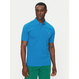 Hechter Paris Hechter Paris Polo marškinėliai Pique H-Eco 74004 151902 Mėlyna Regular Fit