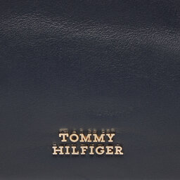 

Сумка Tommy Hilfiger Pushlock Leather Hobo AW0AW16073 Space Blue DW6, Cиній