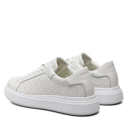 

Снікерcи Calvin Klein Low Top Lace Up Lth Perf Mono HM0HM01429 White Mono Perf 0LB, Білий