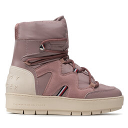 

Ботильйони Tommy Hilfiger Snoowboot FW0FW06052 Deseret Mauve TZP, Рожевий