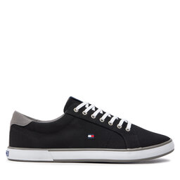 Tommy Hilfiger Teniszcipő Tommy Hilfiger Harlow 1D FM0FM00596 Fekete