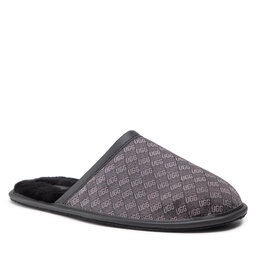 Ugg Hausschuhe Ugg M Scuff Logo Jacquard 1123734 Blk