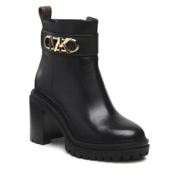 MICHAEL Michael Kors Stövletter MICHAEL Michael Kors Parker Lug Bootie 40F2PKME7L Blk/Brown