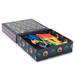 

Набір з 3 пар низьких шкарпеток unisex Happy Socks XBEA08-0100 Кольоровий