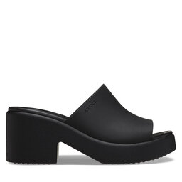Crocs Şlapi Crocs Brooklyn Slide Heel 209408 Negru