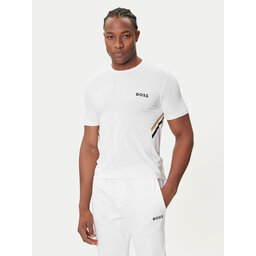 BOSS BOSS Camiseta Tech TOC 50543329 Blanco Slim Fit