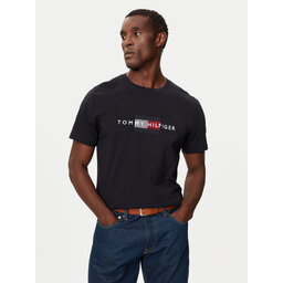 Tommy Hilfiger Tommy Hilfiger Póló MW0MW36455 Sötétkék Regular Fit