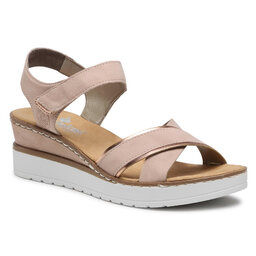 Rieker Szandál Rieker V38G9-31 Rosa