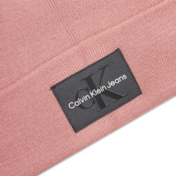 

Шапкa Calvin Klein Jeans Classic Beanie Monogram K60K609803 Pink Blush TFG, Рожевий