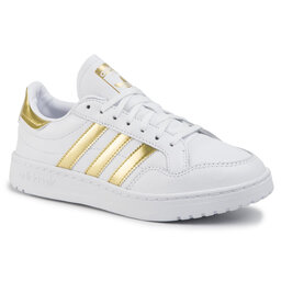 adidas Boty adidas Team Court W EF6058 Ftwwht/Goldmt/Ftwwht