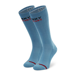

Набір з 2 пар високих шкарпеток unisex Tommy Jeans 701218957 Blue 004, Голубий