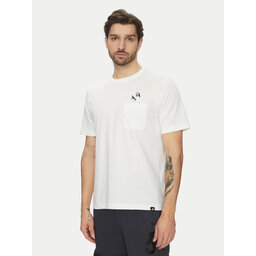 adidas adidas Camiseta Lounge Slides Graphic Pocket JC5282 Blanco Regular Fit
