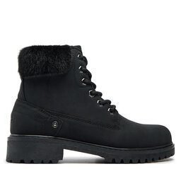 Wrangler Ορειβατικά παπούτσια Wrangler Fur Women High 20243069 Μαύρο