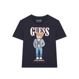 Guess Guess Футболка L6RI11 K8HM4 Cиній Regular Fit