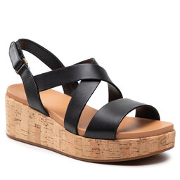 Clarks Sandály Clarks Kimmei Cork 261643604 Black