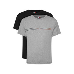 Tommy Jeans Tommy Jeans Set 2 majice Entry Graphic DM0DM21902 Šarena Slim Fit