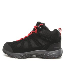 

Трекінгові черевики Columbia Redmond III Mid Waterproof BM0168 Black/Mountain Red, Чорний