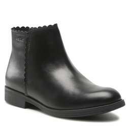 Geox Šnurovacia obuv Geox J Agata A J2649A 00043 C9999 S Black