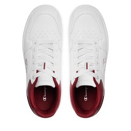

Снікерcи Champion Rebound 2.0 Low Low Cut S21906-WW011 Wht/Red, Білий