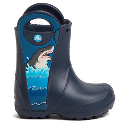 

Гумові чоботи Crocs Crocsfl Shark Ptch Rain Boot B 206174 Navy, Cиній