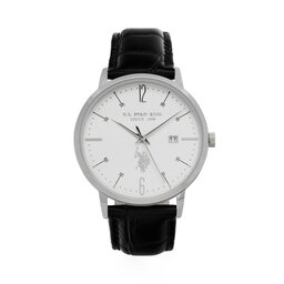 U.S. Polo Assn. Ρολόι U.S. Polo Assn. Dorian USP7273ST Μαύρο
