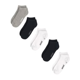 Sprandi Комплект 5 чифта къси чорапи унисекс Sprandi 0MB-001-AW23 (5-pack) Цветен