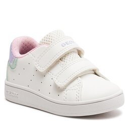 Geox Sneakersy Geox B Eclyper Girl B365MA 000BC C0761 White/Lilac