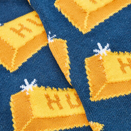

Високі чоловічі шкарпетки HUF Gold Bars SK00729 Navy, Cиній