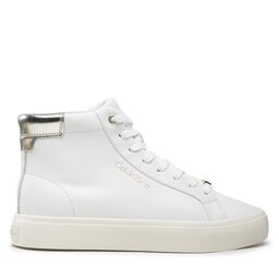 

Снікерcи Calvin Klein Vulc High Top HW0HW01343 White/Pale Gold 0LC, Білий