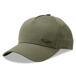 Aeronautica Militare Шапка с козирка Aeronautica Militare 222HA1122CT2848 Verde Militare 07237