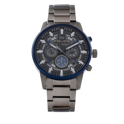 Police Zegarek Police Banos PEWJK2003440 Silver/Black