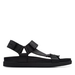 

Босоніжки Clarks Sunder Range 26171886 Black Leather, Чорний