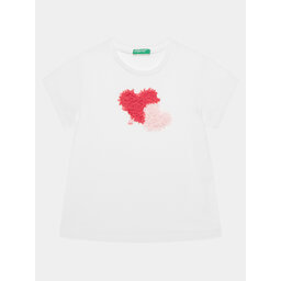 United Colors Of Benetton United Colors Of Benetton Футболка 3I1XG10E1 Білий Regular Fit