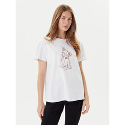 Liu Jo Liu Jo Póló MF5412 JS923 Fehér Regular Fit