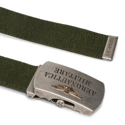 

Чоловічий ремінь Aeronautica Militare 231CI295CT3111 Verde Militare 07259, Зелений