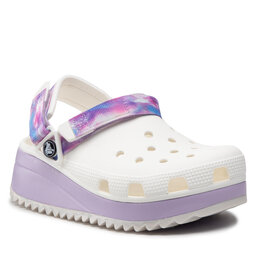 Crocs Sandale Crocs Classic Hiker Dream Clog 207772 White/Lavender