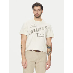 GOLDEN GOOSE GOLDEN GOOSE T-Shirt GMP01220.P001642 Écru Regular Fit