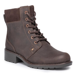 Clarks Stövletter Clarks Orinoco Spice 261438014 Dark Brown Nubuck